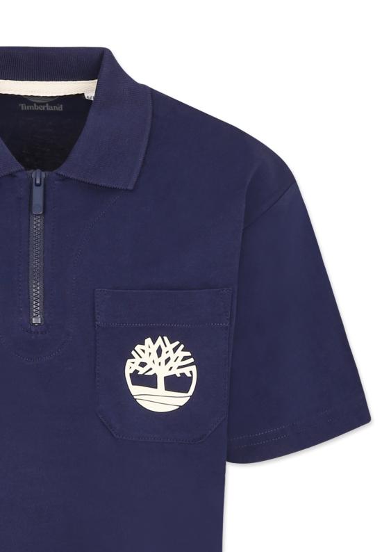 25SS [키즈] 팀버랜드 폴로 셔츠 T60440 84N BLUE - TIMBERLAND