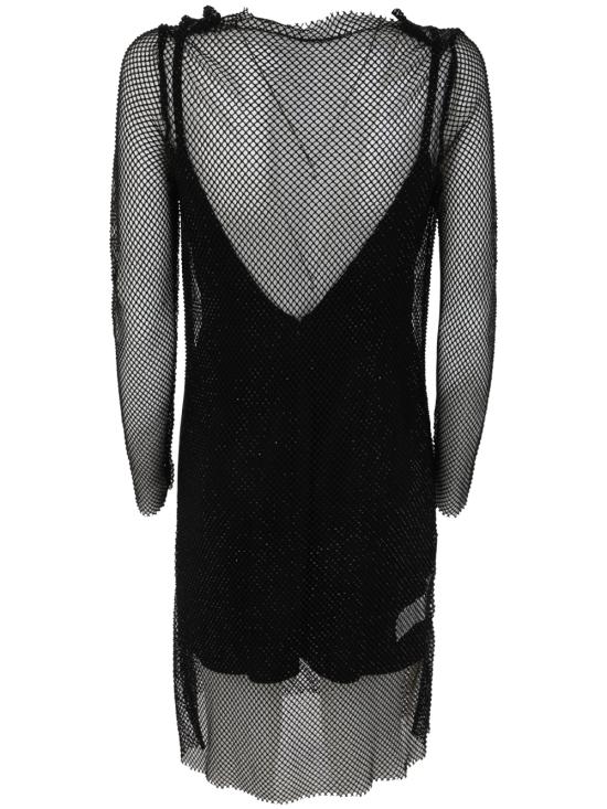 25SS 막스마라 숏 원피스 2382360332600 002 BLACK - MAX MARA