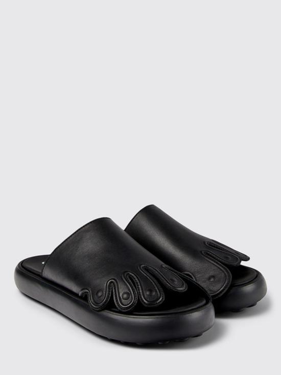  캠퍼 뮬/슬리퍼 A500020 001 PELOTAS FLOTA 0 Black - CAMPER