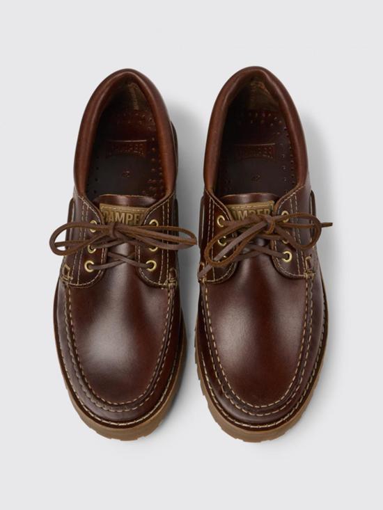 25FW 캠퍼 로퍼 15233 001 NAUTICO 0 Brown - CAMPER