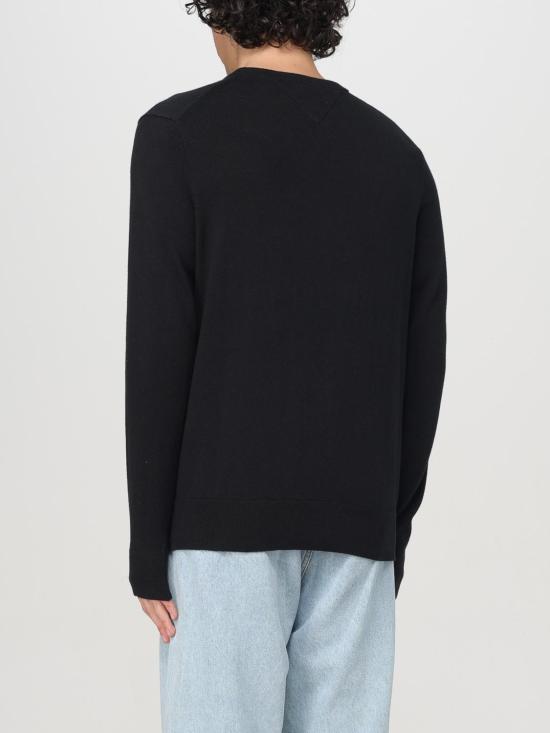  타미힐피거 긴팔 티셔츠 MW0MW28046BDS Black - TOMMY HILFIGER