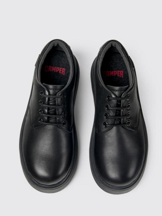 24FW [키즈] 캠퍼 모카신 K800610 001 NORTE 0 Black - CAMPER