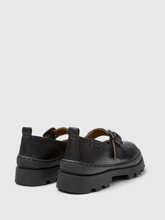 24FW [키즈] 캠퍼 레이스업 슈즈 K800641 001 BRUTUS 0 Black - CAMPER