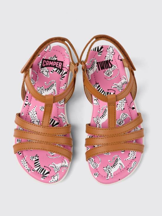  [키즈] 캠퍼 샌들 K800543 003 TWINS 0 Brown - CAMPER