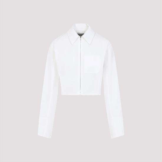 25SS 자크뮈스 셔츠 25E251SH0801520 100 WHITE - JACQUEMUS