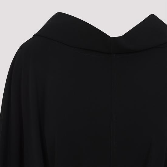 25SS 릭 오웬스 미디 원피스 RO01E7285WLP 09 BLACK - RICK OWENS