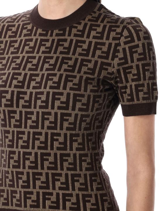 25SS 펜디 스웨터 FZXC72ASJT F0GGE TOBACCO - FENDI