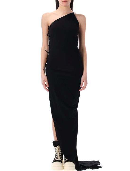 25SS 릭 오웬스 롱 원피스 25PDS01E3516RN 09 BLACK