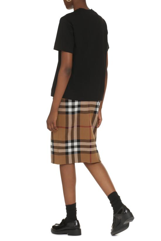  버버리 반팔 티셔츠 8055251130828 BLACK - BURBERRY