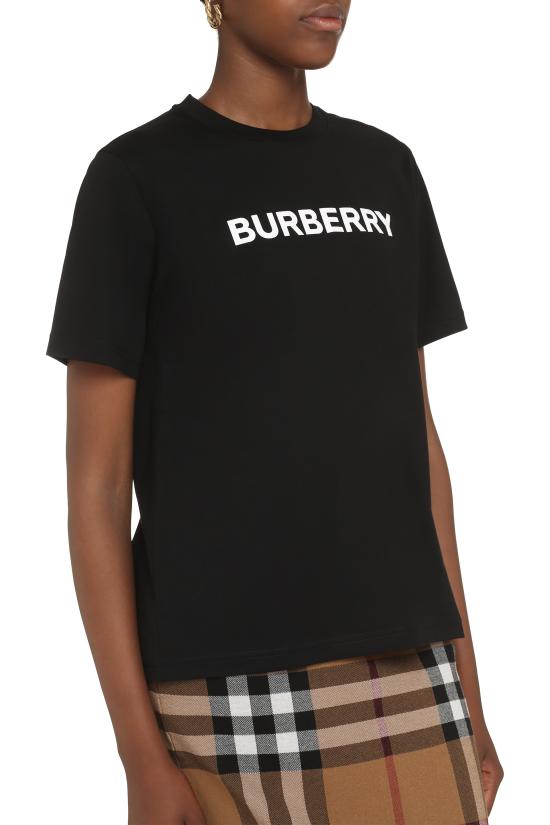  버버리 반팔 티셔츠 8055251130828 BLACK - BURBERRY