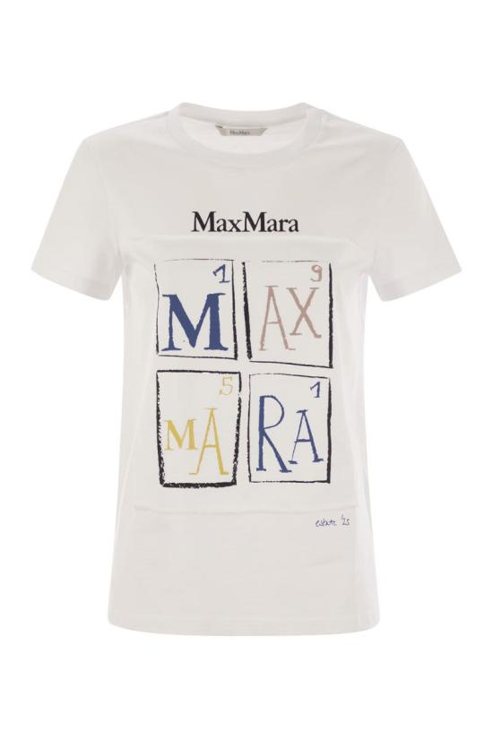 25SS 막스마라 반팔 티셔츠 2511941062600 017 WHITE