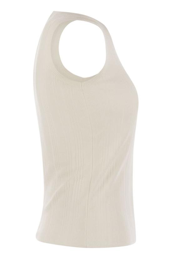 25SS 위켄드막스마라 민소매 티셔츠 2515361012600 WHITE - WEEKEND MAX MARA