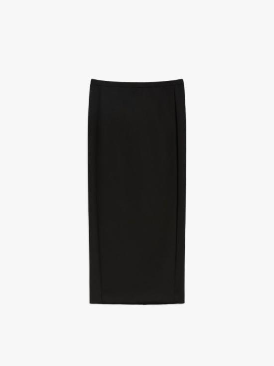 25SS 막스마라 미디 스커트 2511771012600005 BLACK