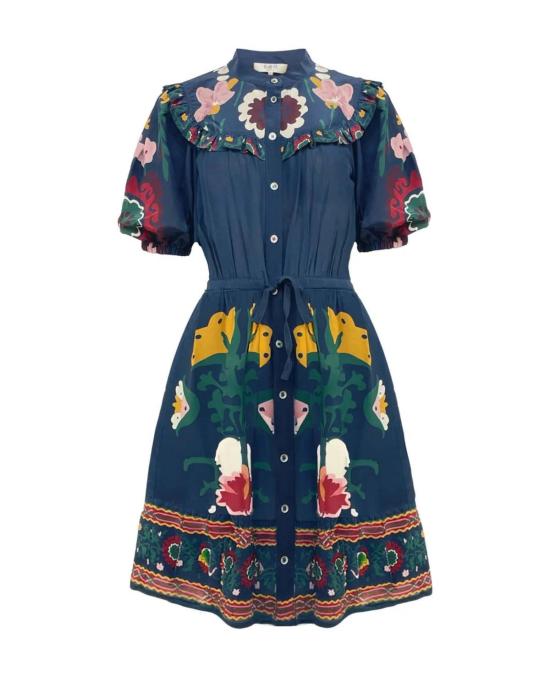  씨뉴욕 원피스 Sea Ny Cassia 드레스 네이비