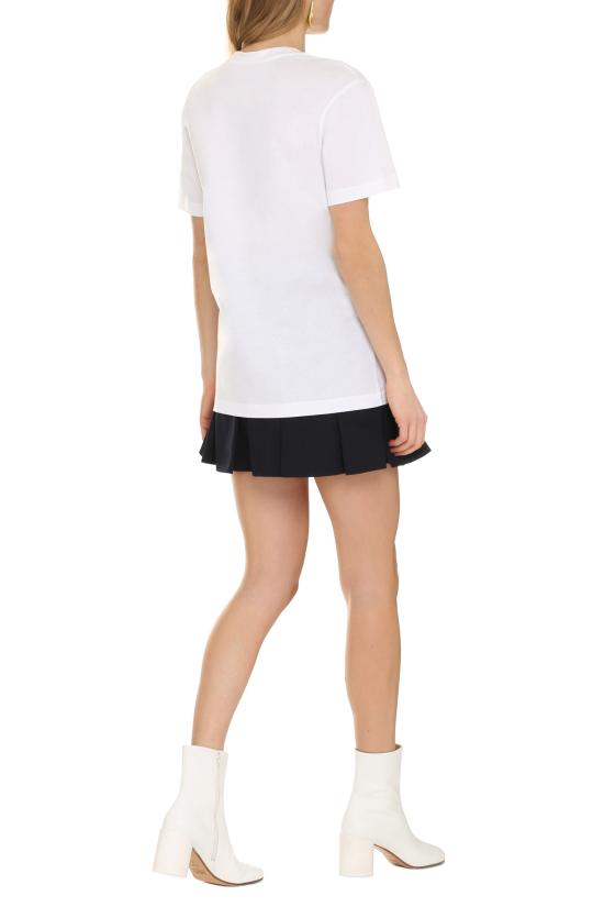 24FW 파투 반팔 티셔츠 JE0299999 001W White - PATOU