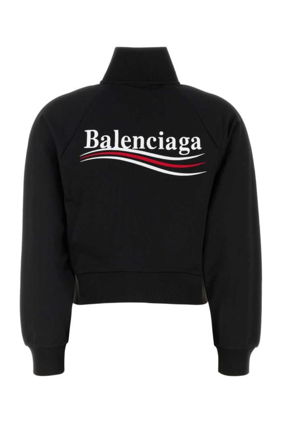 25SS 발렌시아가 터틀넥 818505TRVE2 1089 Black - BALENCIAGA