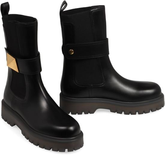  발렌티노 가라바니 부츠 3W2S0FY1KUM 0NO Black - VALENTINO GARAVANI