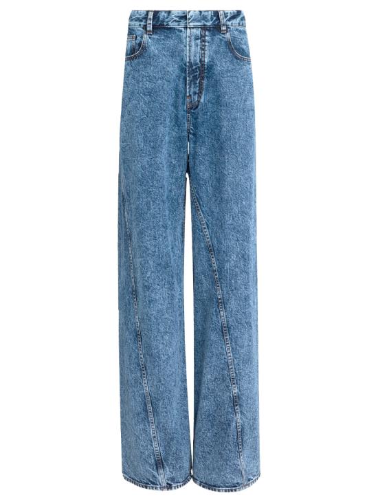 25SS 알라이아 데님 팬츠 AA9P1161T535A 524 BLEU NEIGE