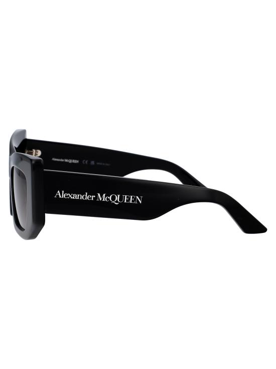 25FW 알렉산더 맥퀸 선글라스 AM0448S 001 black - ALEXANDER MCQUEEN