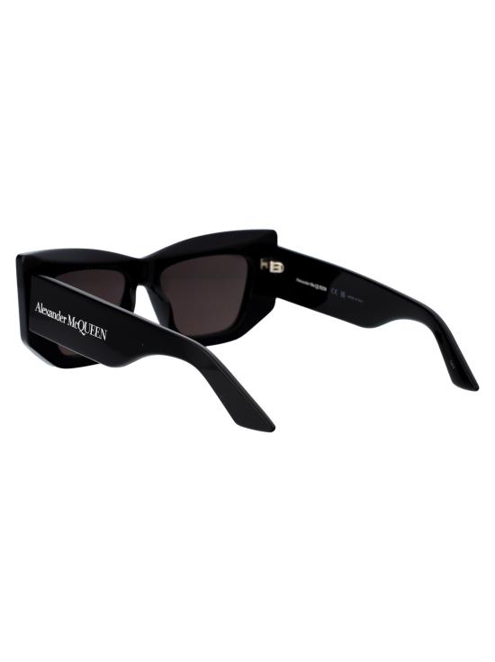 25FW 알렉산더 맥퀸 선글라스 AM0448S 001 black - ALEXANDER MCQUEEN