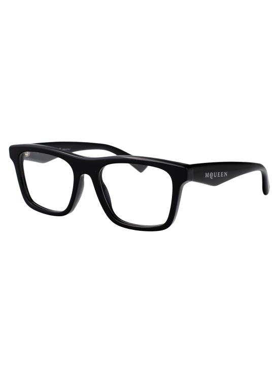25FW 알렉산더 맥퀸 안경 AM0475O 001 black - ALEXANDER MCQUEEN