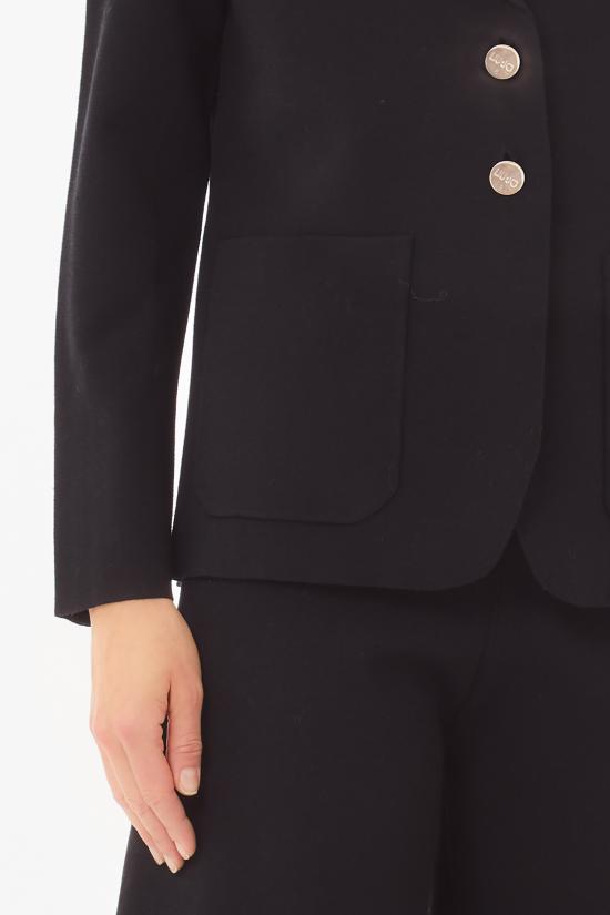 25SS 리우조 자켓 CA5046MS74P 22222 nero - LIU JO