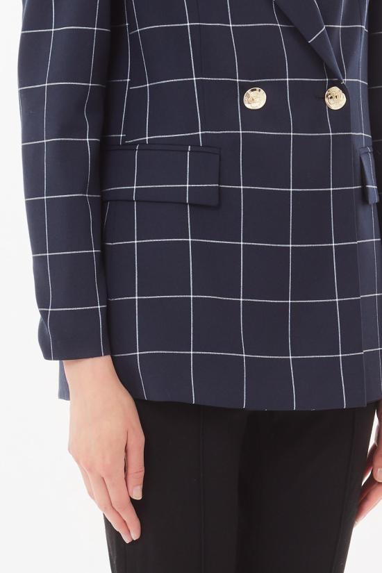 25SS 리우조 자켓 CA5235T1969 M9261 blu bianco - LIU JO