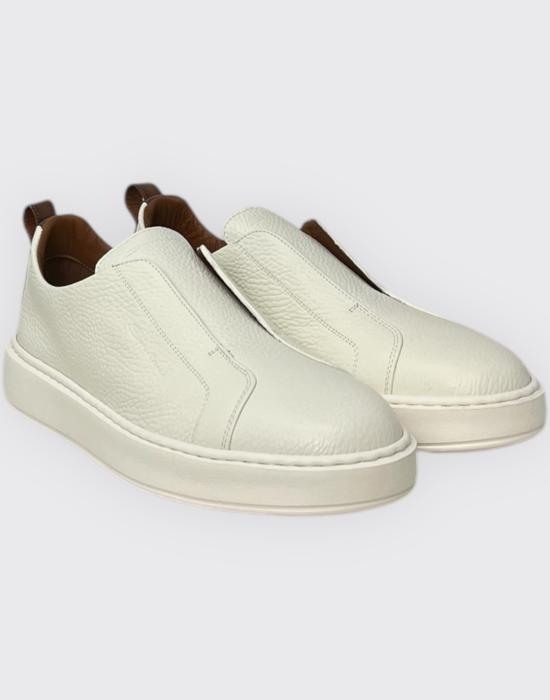 25SS 산토니 스니커즈 MBCD21995BARTLLD I50 bianco - SANTONI