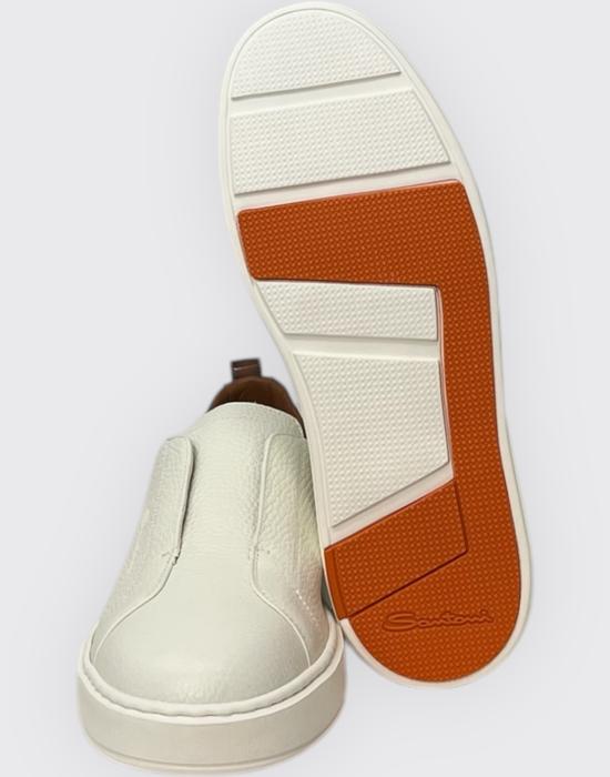 25SS 산토니 스니커즈 MBCD21995BARTLLD I50 bianco - SANTONI