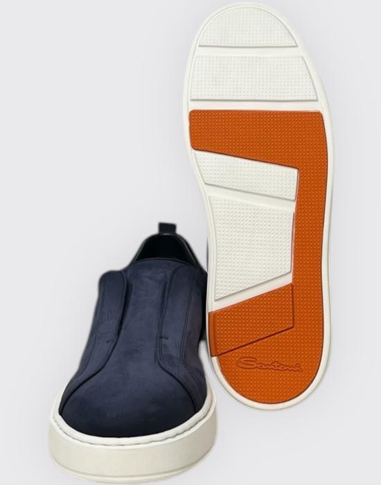 25SS 산토니 스니커즈 MBCD21995BARTFEH U59 blu - SANTONI