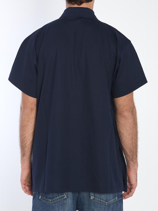 25SS 발렌시아가 폴로 티셔츠 813299 BLUE - BALENCIAGA