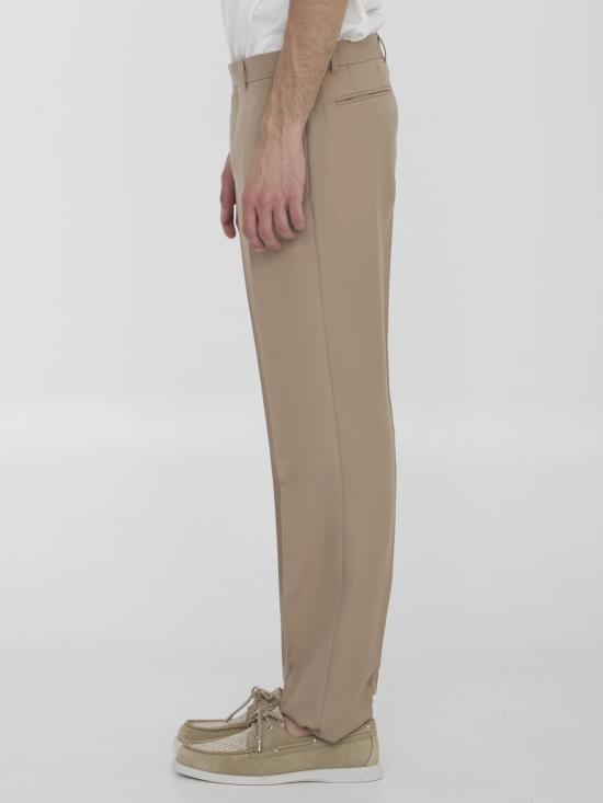  디올 스트레이트 팬츠 413C107 BEIGE - DIOR