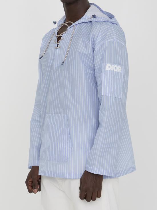  크리스챤디올 후드 티셔츠 483C623 LIGHT BLUE - DIOR