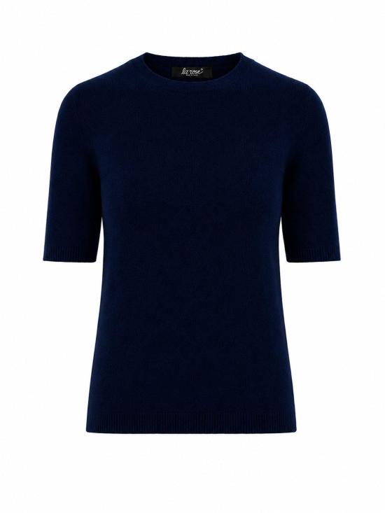 26FW 라 로즈 스웨터 GDC22805C 20102 BLUE NAVY