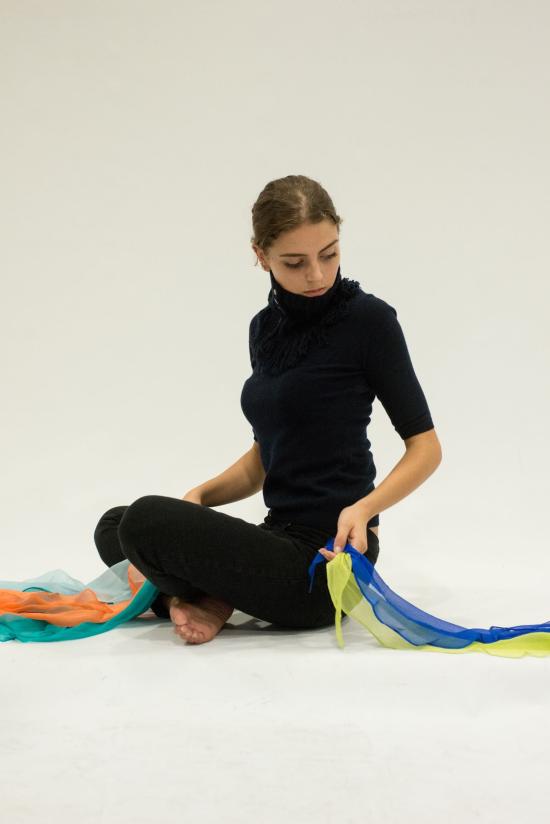 25FW 라 로즈 스웨터 GDC22805C 20102 BLUE NAVY - LA ROSE