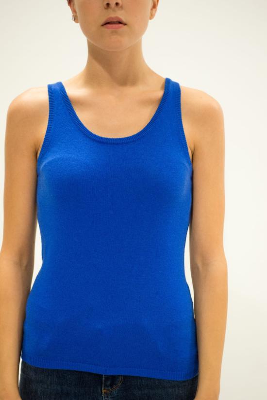 25FW 라 로즈 민소매 티셔츠 GDC22806C 40987 BLUETTE