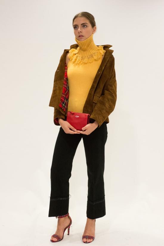 25FW 라 로즈 민소매 티셔츠 GDC22806C 22342 OCRA - LA ROSE