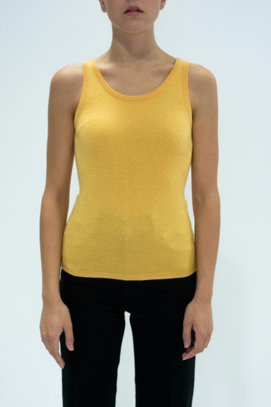 25FW 라 로즈 민소매 티셔츠 GDC22806C 22342 OCRA