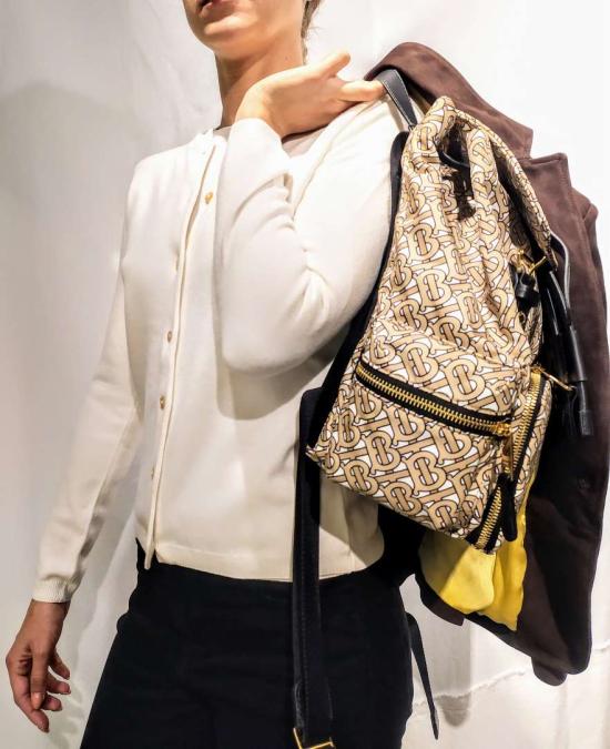 26FW 라 로즈 스웨터 GDC22801 21768 CREMA - LA ROSE