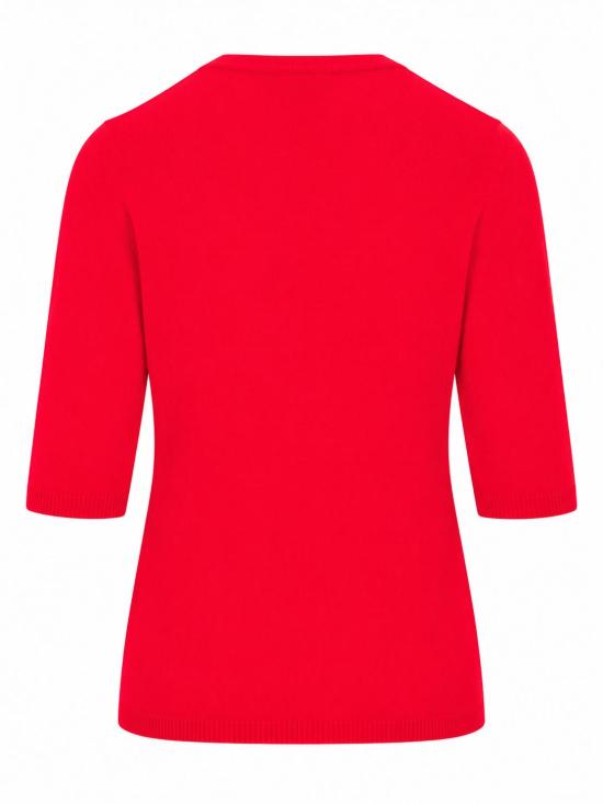 25FW 라 로즈 스웨터 GDC22805C 40063 ROSSO - LA ROSE