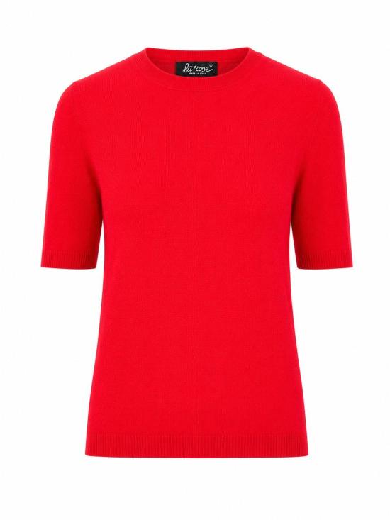 26FW 라 로즈 스웨터 GDC22805C 40063 ROSSO
