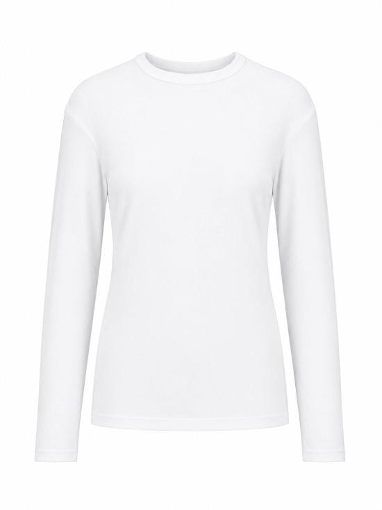 26FW 라 로즈 긴팔 티셔츠 TS001008LISCIO WHITE