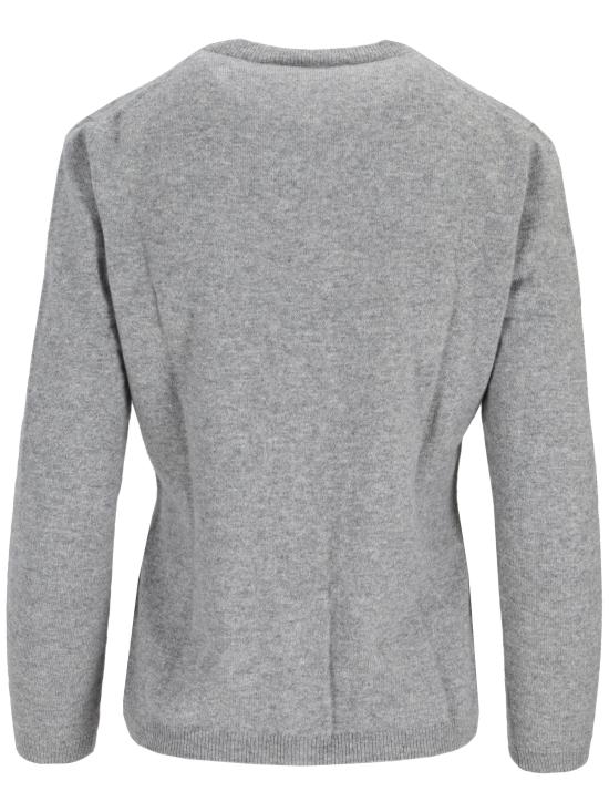 25FW 라 로즈 가디건 GDC22801C 21028 GRIGIO CHIARO - LA ROSE