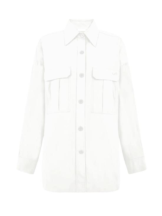 25SS 파로쉬 셔츠 D380629NINJA 001 BIANCO