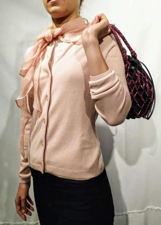 25FW 라 로즈 스웨터 GDC22801 22333 BABY PINK - LA ROSE