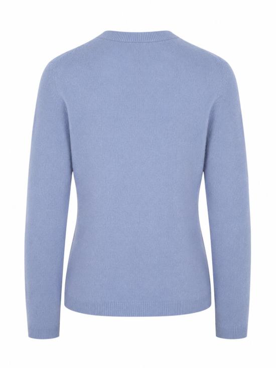 25FW 라 로즈 스웨터 GDC22801 40951 LIGHT BLUE - LA ROSE
