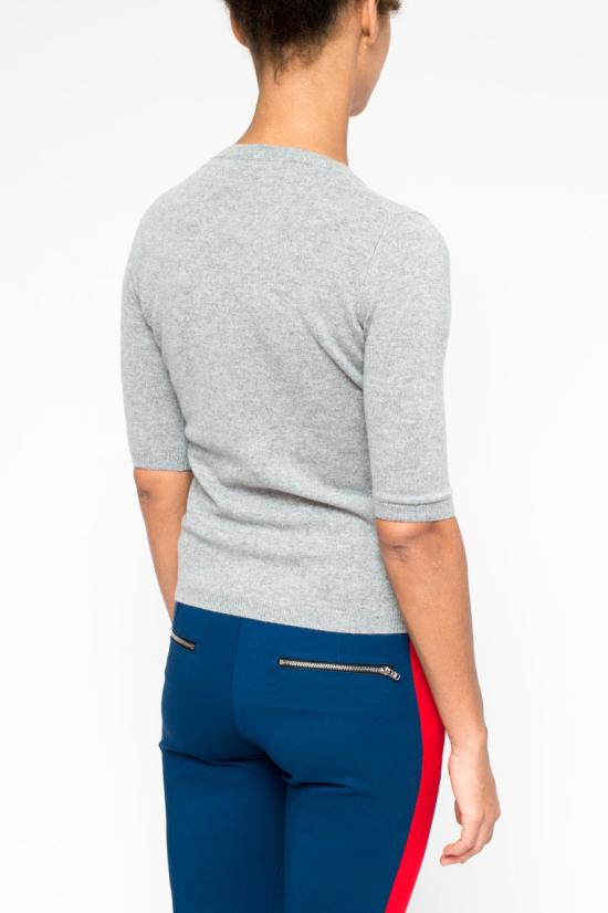 25FW 라 로즈 스웨터 GDC22805C 21028 GRIGIO CHIARO - LA ROSE