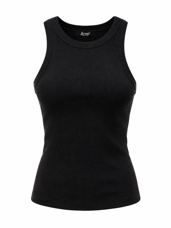 26FW 라 로즈 민소매 티셔츠 TP002007 BLACK