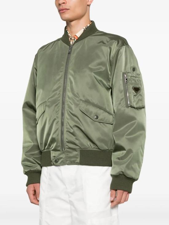 25SS 프라다 봄버 자켓 SGC824SOOO16HS F0161 MILITARE - PRADA