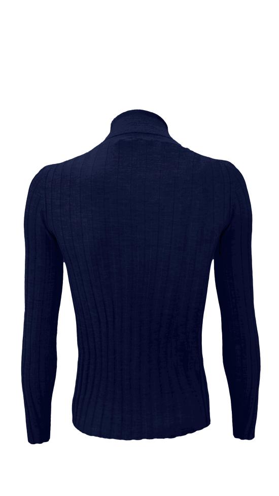 25FW 라 로즈 터틀넥 J01121 30098 Blue Navy - LA ROSE